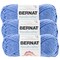 (Pack of 3) Bernat Handicrafter Cotton Yarn - Solids-Blueberry